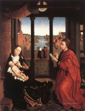 San Lucas dibujando un retrato de la Virgen sin fecha Rogier van der Weyden Pinturas al óleo